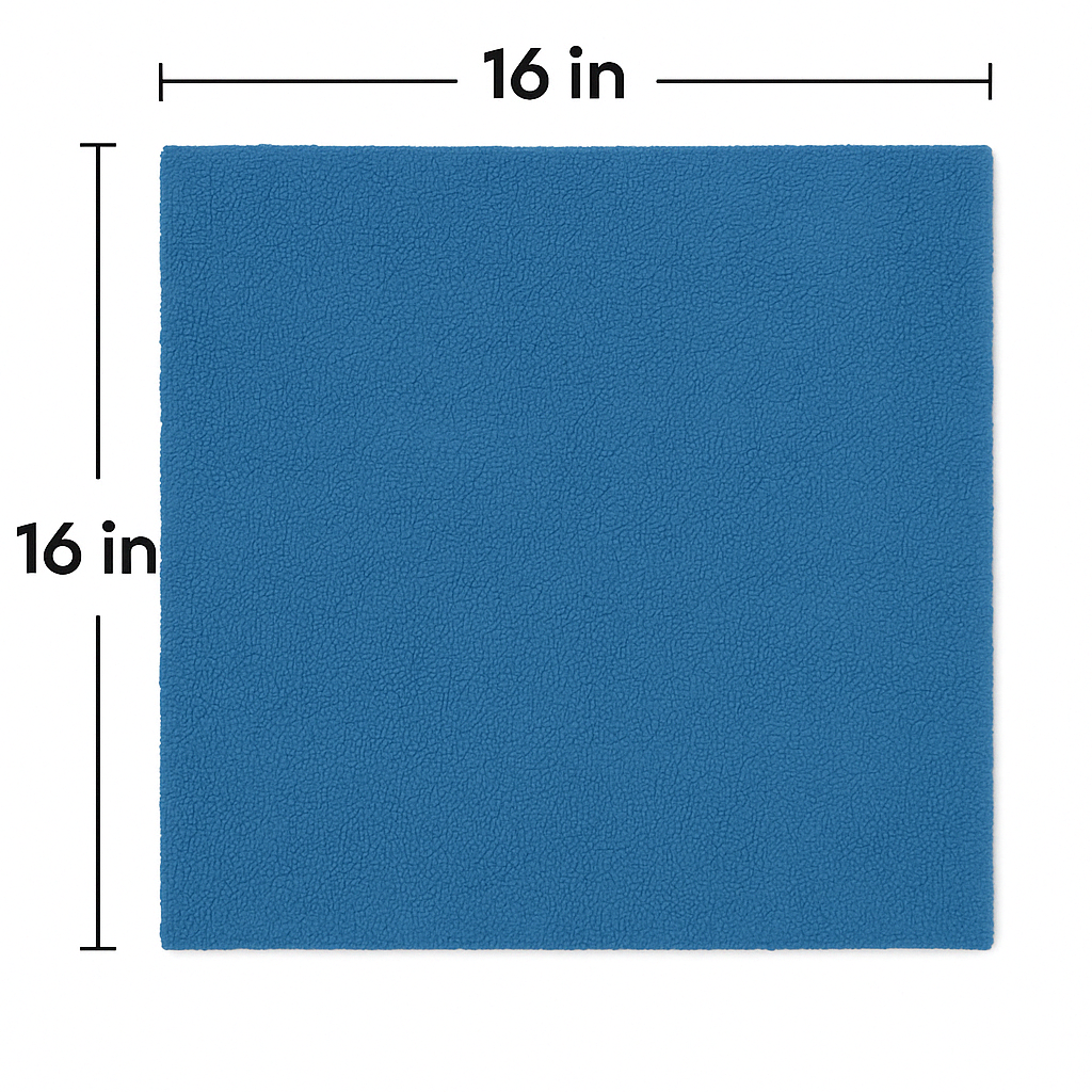 16" x 16" Premium Weight Microfiber Cloth 300gsm