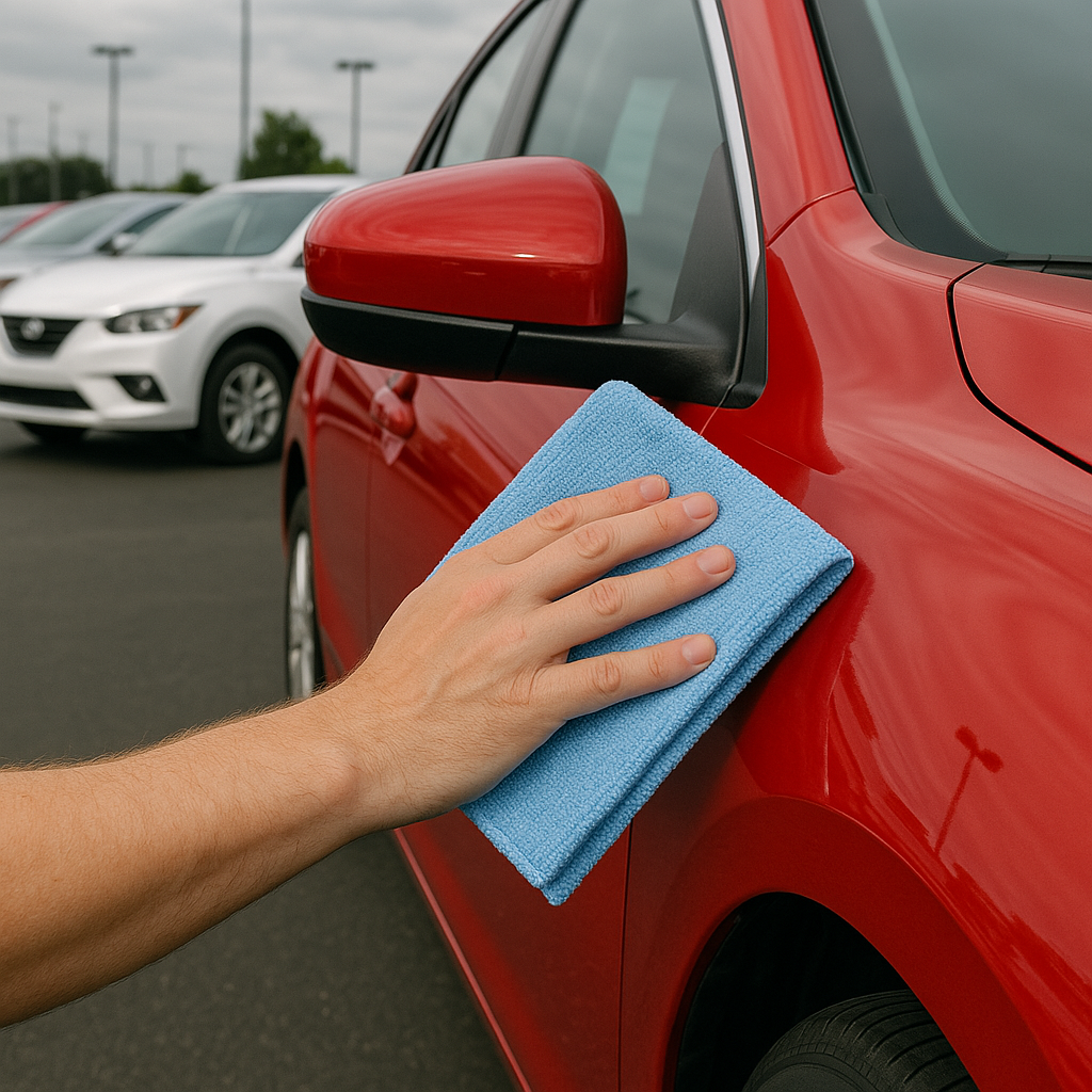 16" x 16" Medium Weight Microfiber Towel