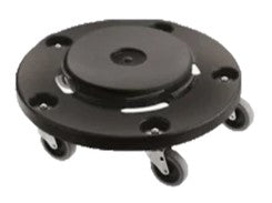 19" Five Wheel Dolly Non-Marking Quiet Wheels