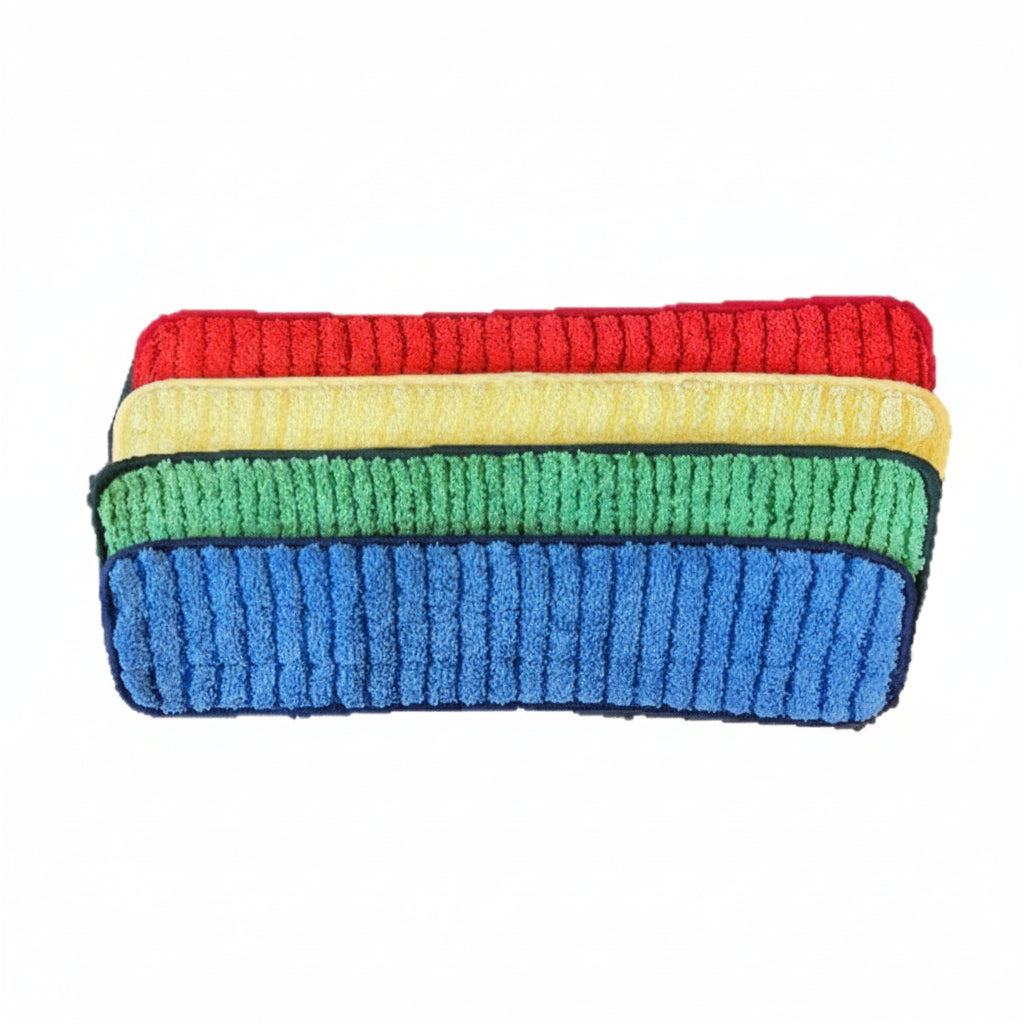 MicroClean Color Coded Scrubber Mop Pad 5.5" x 18"