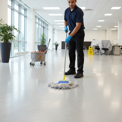 24 oz Cotton Blend Looped Launderable Mop