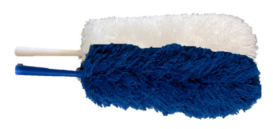 24" White or Navy Flexible Duster