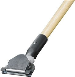 60" Wood Dust Mop Handle w/Clip