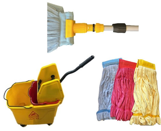 Wringer Bucket Microfiber Mopping Kit