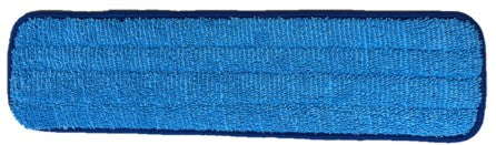 5.5" x 18" Reusable Wet Mop Pad with Velcro Backing 24 Pack